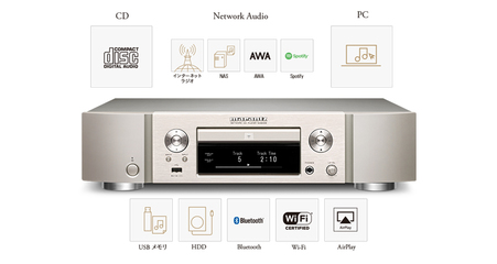 一次搞定双讯源: 马兰士 Marantz ND8006 CD/网路串流播放机