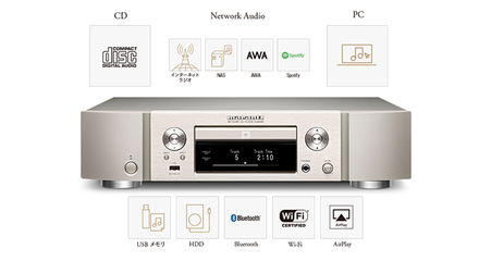一次搞定双讯源: Marantz ND8006 CD/网路串流播放机 网络电台